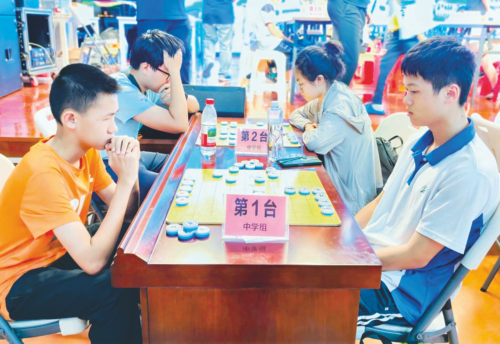 希望之星, 赛中对弈, 男子组
